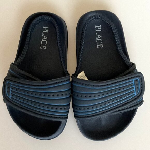 VELCRO SLIDES SANDALS UNISEX - Picture 1 of 7